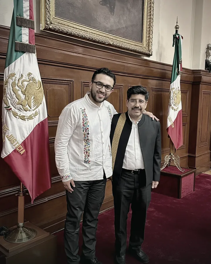 Roberto Patiño Miranda en la Suprema Corte de Justicia de la Nación